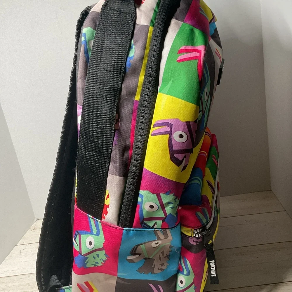 Fortnite Game Loot Llama Multiplier Backpack Multicolor 17.5